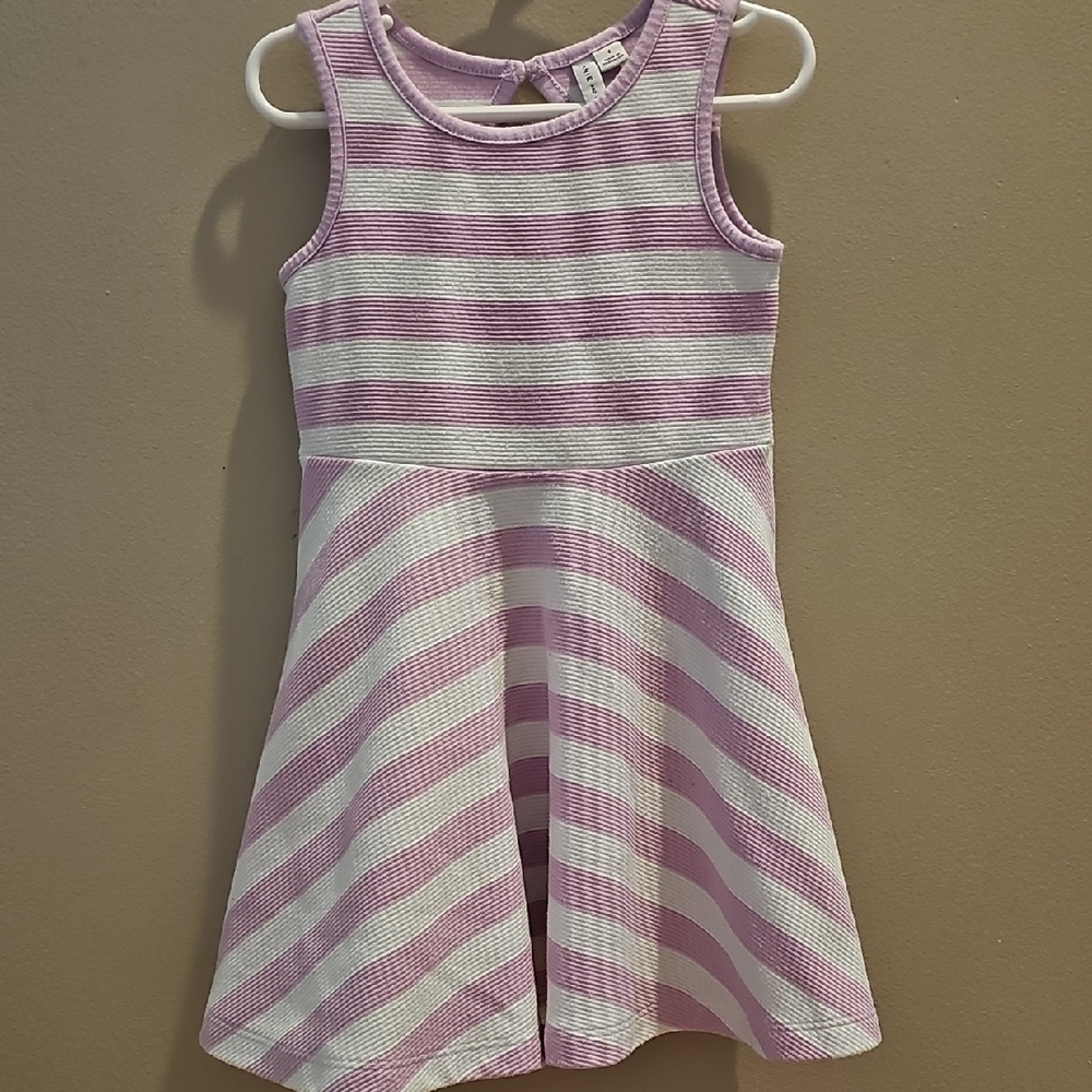 Janie and Jack Pink Sleeveless Sundress Fit and Flare